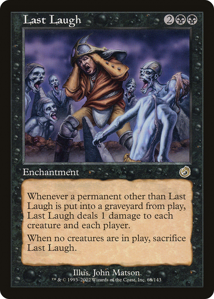 Last Laugh (TOR-068) [Torment] MTG Single Wizards of the Coast