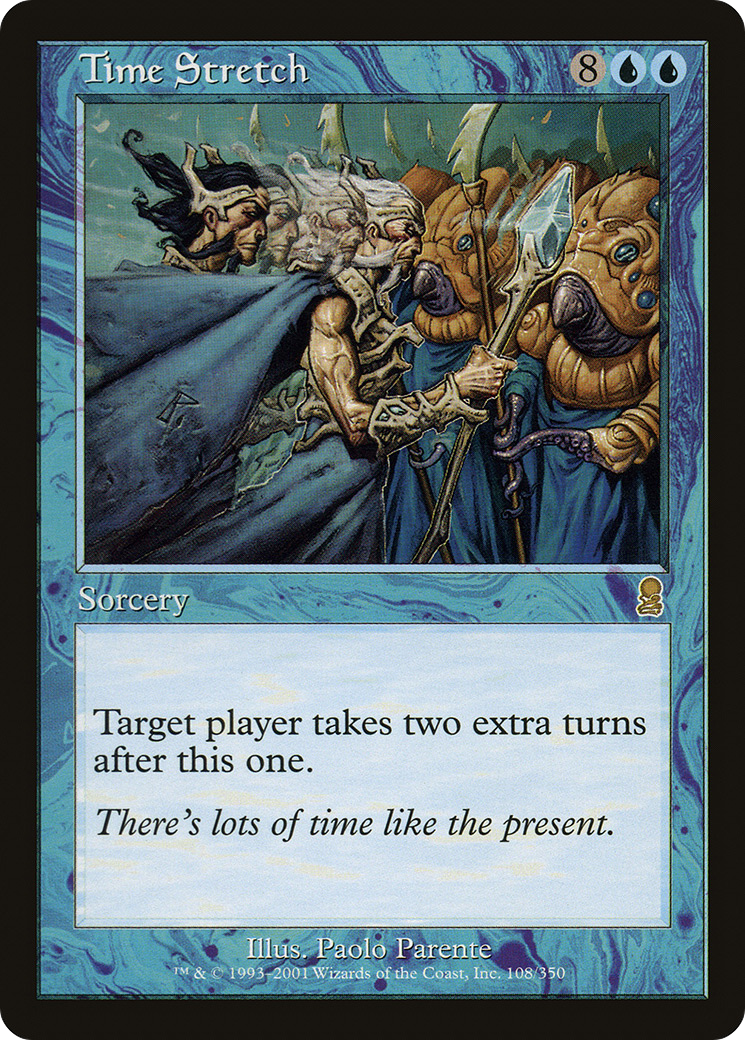 Time Stretch (ODY-108) [Odyssey] MTG Single Wizards of the Coast
