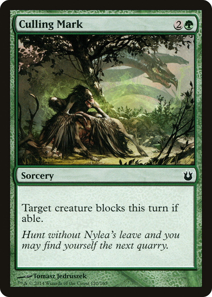 Culling Mark (BNG-120) [Born of the Gods] MTG Single Wizards of the Coast