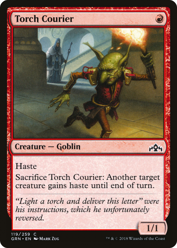Torch Courier (GRN-119) [Guilds of Ravnica] MTG Single Wizards of the Coast