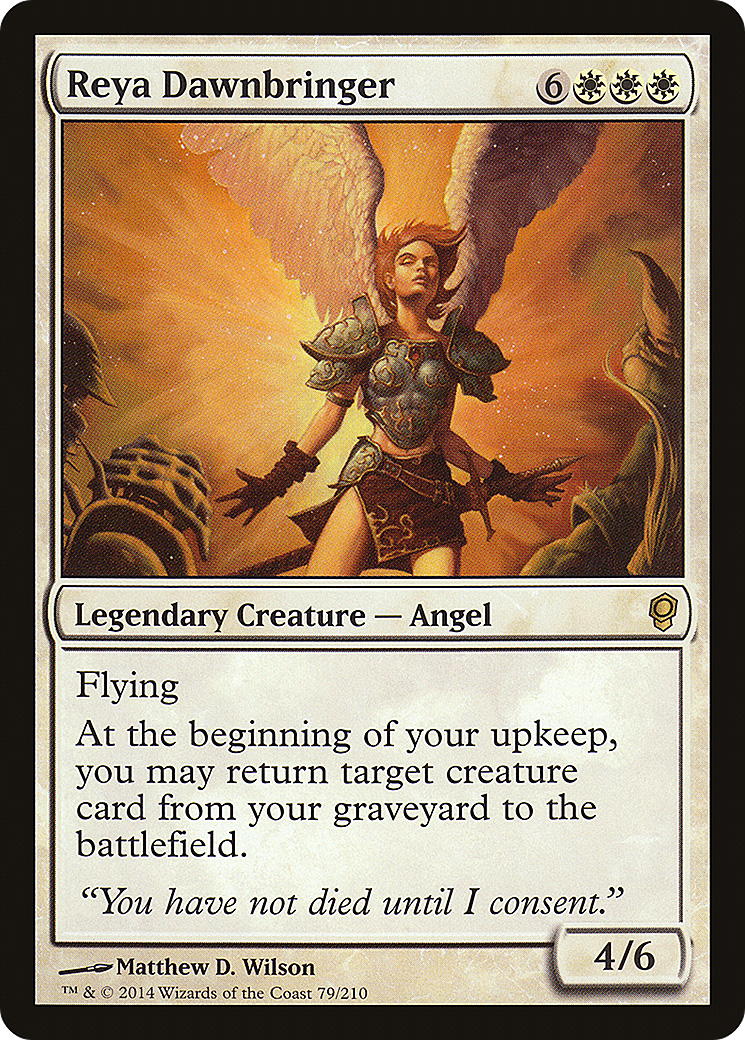 Reya Dawnbringer (CNS-079) [Conspiracy] Foil MTG Single Wizards of the Coast