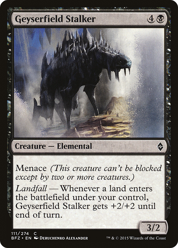 Geyserfield Stalker (BFZ-111) [Battle for Zendikar] MTG Single Wizards of the Coast