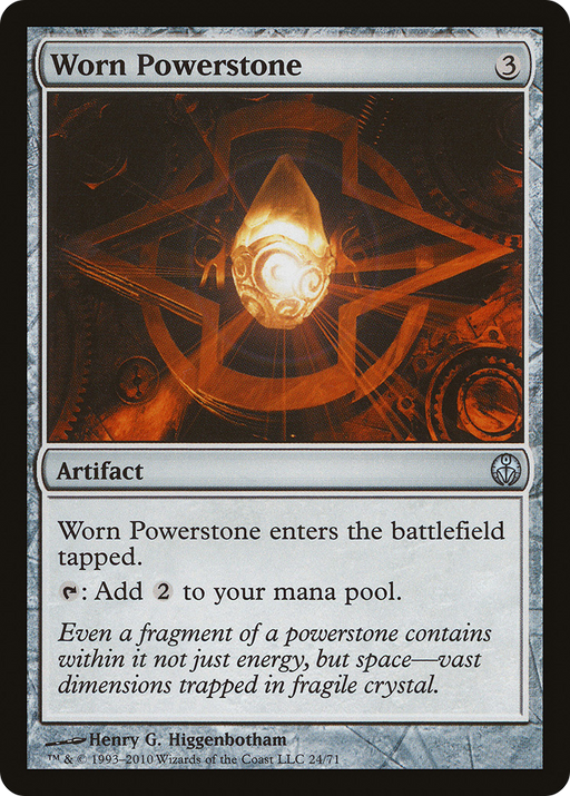 Worn Powerstone (DDE-024) [Misc] Duel Decks: Phyrexia vs. the Coalition MTG Single Wizards of the Coast