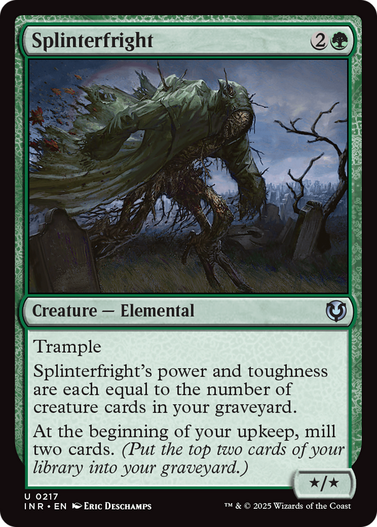 Splinterfright (INR-217) [Innistrad Remastered] MTG Single Wizards of the Coast