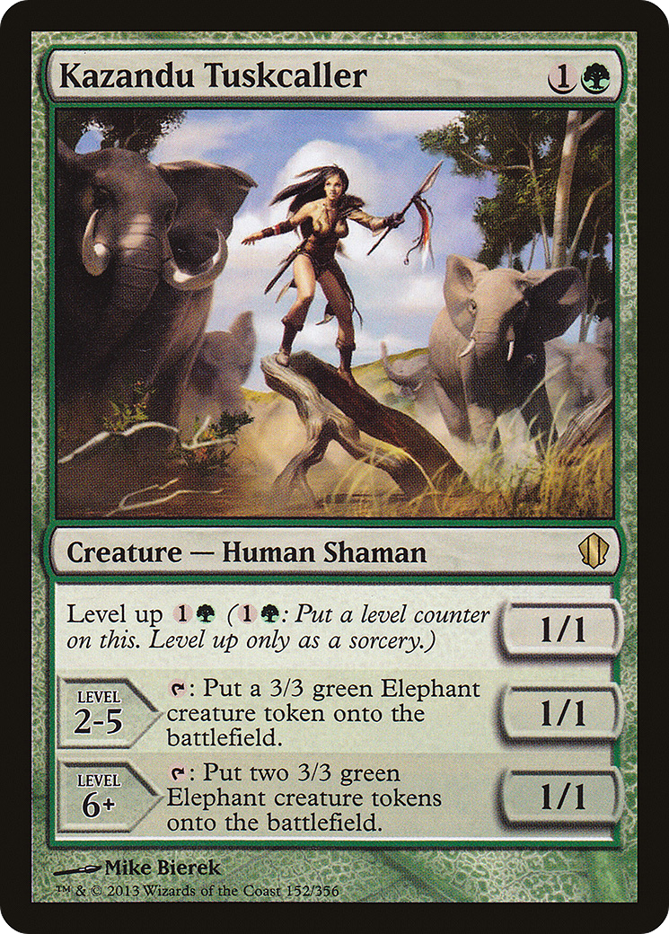 Kazandu Tuskcaller (C13-152) [Commander 2013] MTG Single Wizards of the Coast