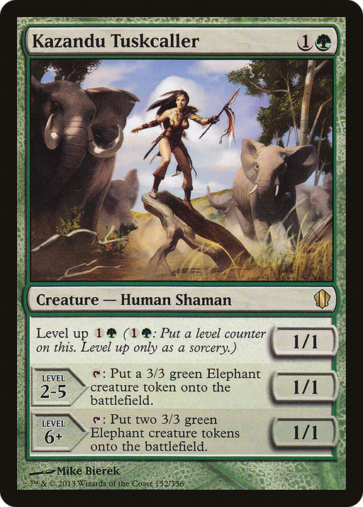 Kazandu Tuskcaller (C13-152) [Commander 2013] MTG Single Wizards of the Coast