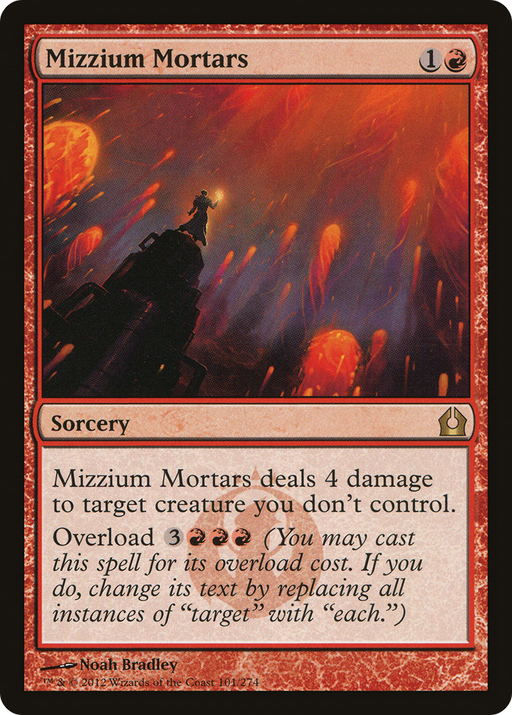 Mizzium Mortars (RTR-101) [Return to Ravnica] Foil MTG Single Wizards of the Coast