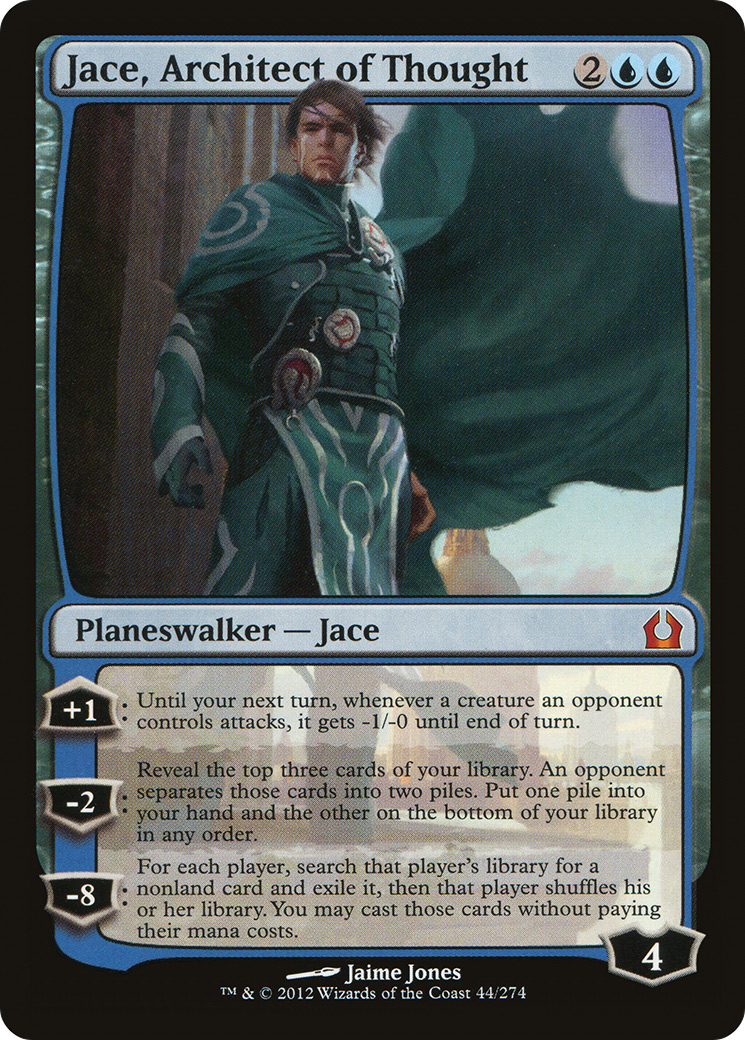 Jace, Architect of Thought (RTR-044) [Return to Ravnica] Foil MTG Single Wizards of the Coast