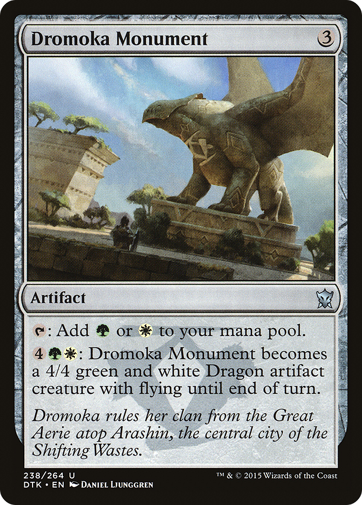 Dromoka Monument (DTK-238) [Dragons of Tarkir] Foil MTG Single Wizards of the Coast