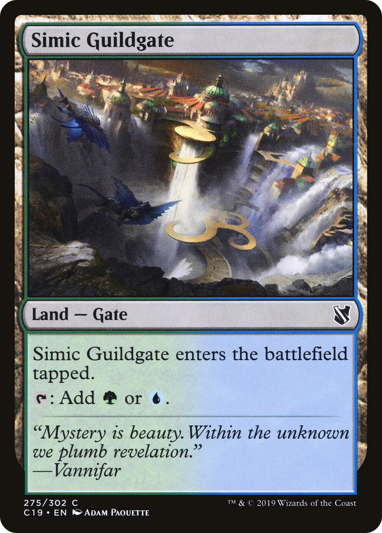 Simic Guildgate (C19-275) [Commander 2019] MTG Single Wizards of the Coast