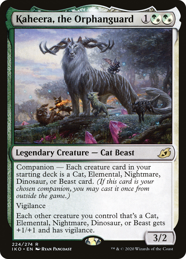 Kaheera, the Orphanguard (IKO-224) [Ikoria: Lair of Behemoths] Foil MTG Single Wizards of the Coast