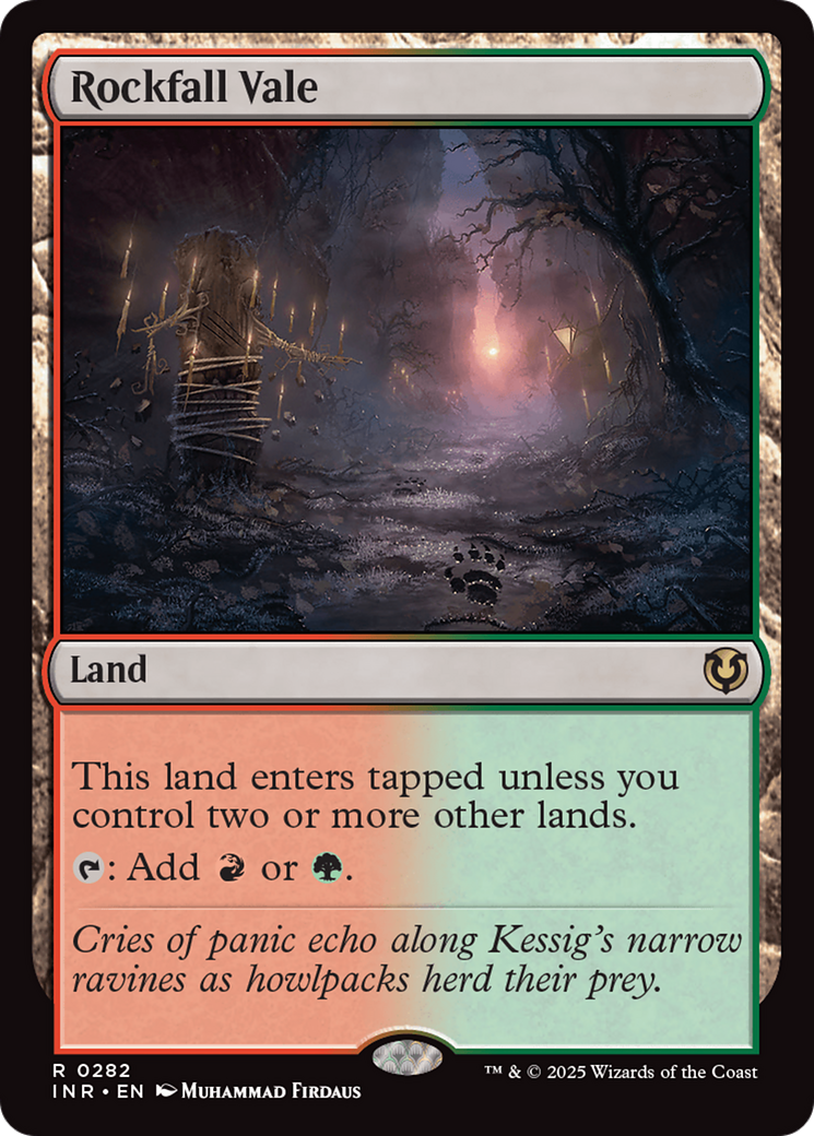Rockfall Vale (INR-282) [Innistrad Remastered] MTG Single Wizards of the Coast