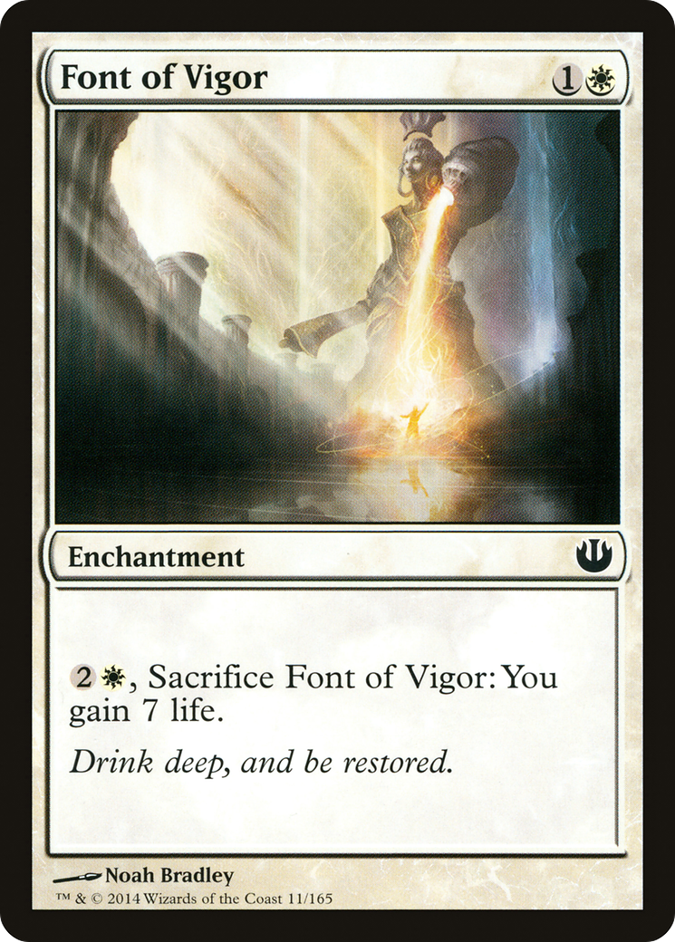 Font of Vigor (JOU-011) [Journey into Nyx] Foil MTG Single Wizards of the Coast