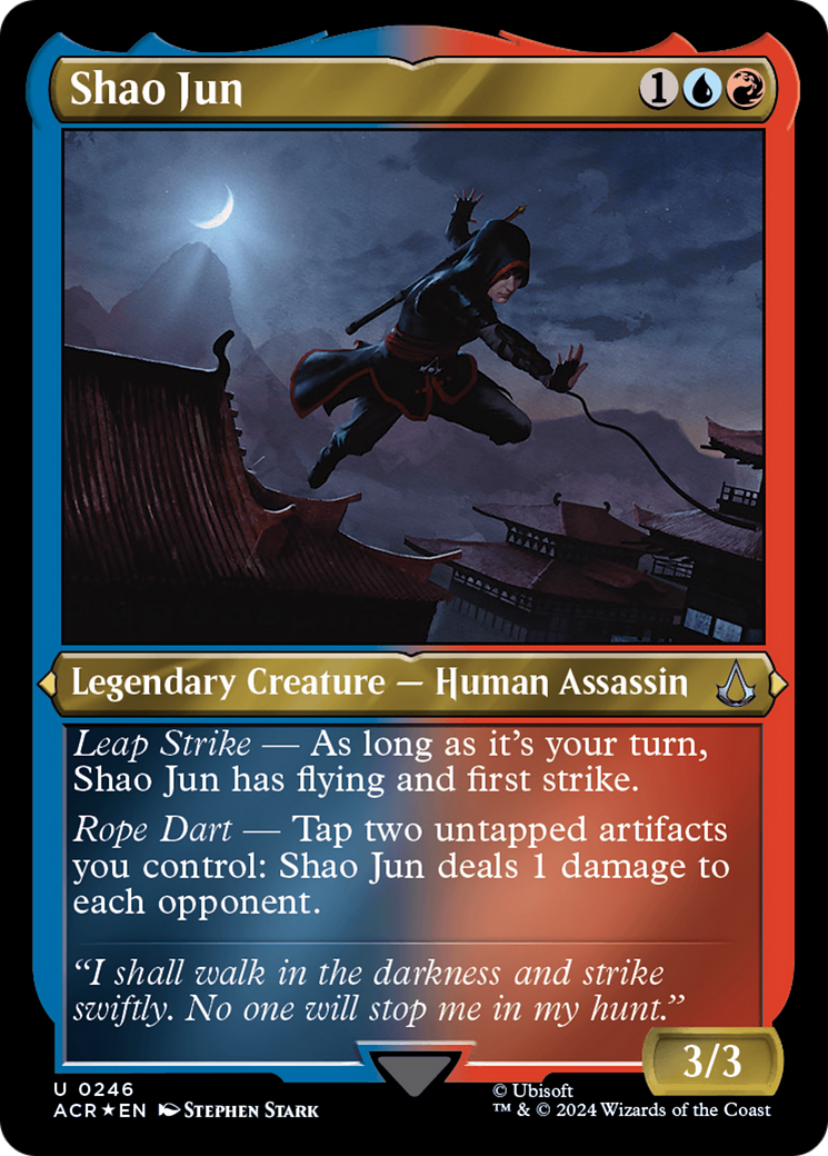 Shao Jun (ACR-246) [Assassin's Creed] Etched Foil MTG Single Wizards of the Coast