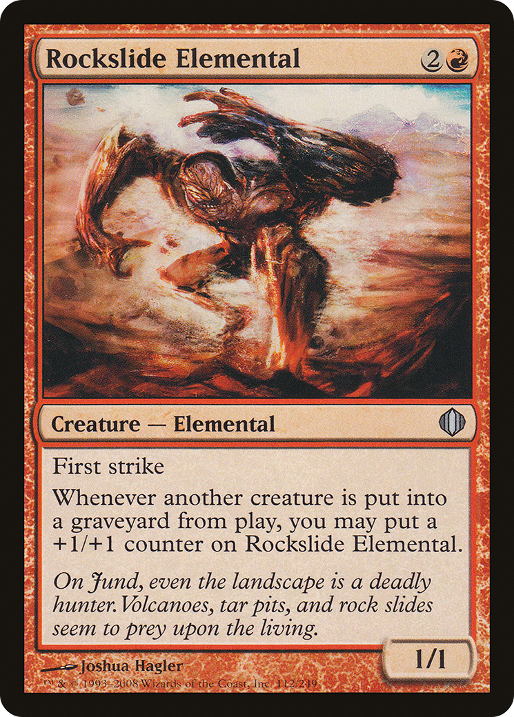 Rockslide Elemental (ALA-112) [Shards of Alara] Foil MTG Single Wizards of the Coast