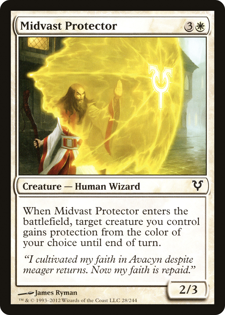 Midvast Protector (AVR-028) [Avacyn Restored] MTG Single Wizards of the Coast