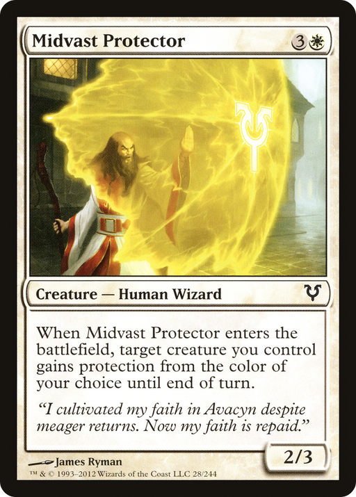 Midvast Protector (AVR-028) [Avacyn Restored] MTG Single Wizards of the Coast