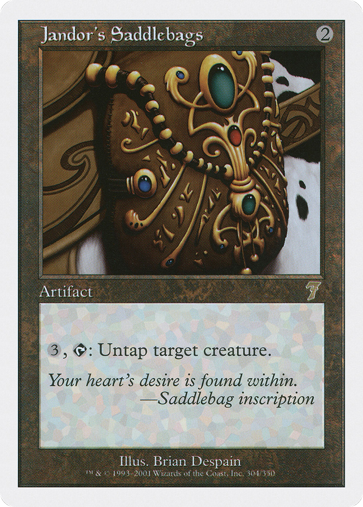 Jandor's Saddlebags (7ED-304) [7th Edition] MTG Single Wizards of the Coast