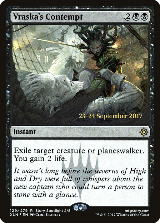 Vraska's Contempt (PRE-129) [Ixalan Promos] Foil MTG Single Wizards of the Coast