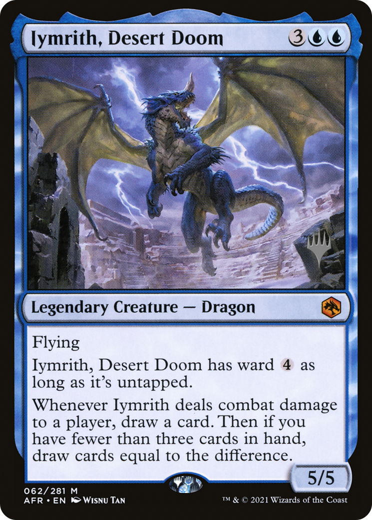 Iymrith, Desert Doom (PPAFR-062) [Adventures in the Forgotten Realms Promos] Foil MTG Single Wizards of the Coast