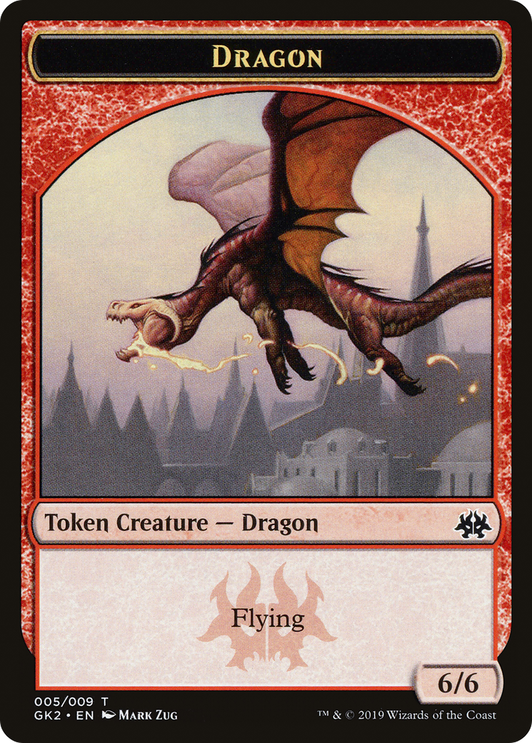 Dragon (TGK2-005) [Tokens] RNA Guild Kit Tokens MTG Single Wizards of the Coast