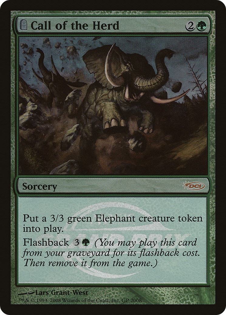 Call of the Herd (GPP-) [Misc] Grand Prix Promos Foil MTG Single Wizards of the Coast