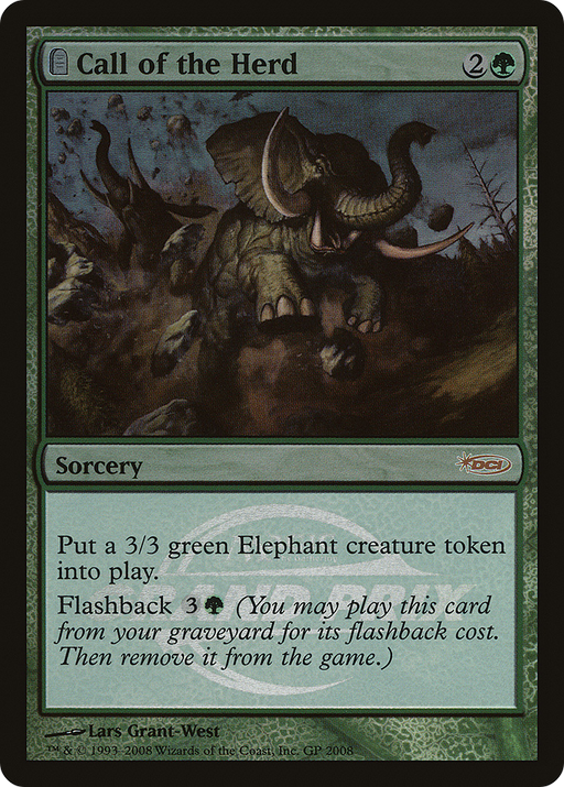 Call of the Herd (GPP-) [Misc] Grand Prix Promos Foil MTG Single Wizards of the Coast