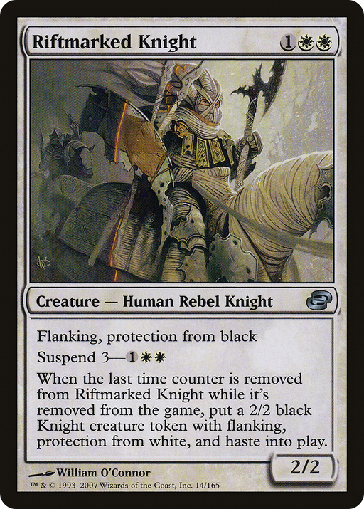 Riftmarked Knight (PLC-014) [Planar Chaos] MTG Single Planar Chaos