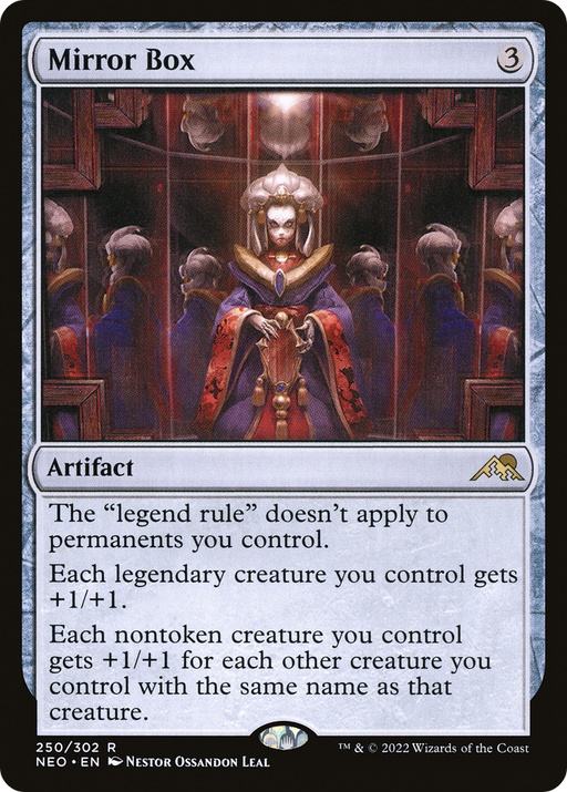 Mirror Box (NEO-250) [Kamigawa: Neon Dynasty] MTG Single Wizards of the Coast
