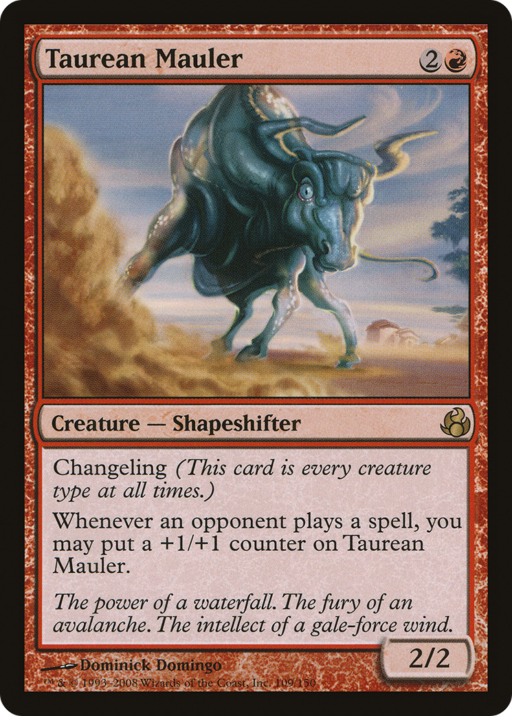 Taurean Mauler (MOR-109) [Morningtide] MTG Single Wizards of the Coast