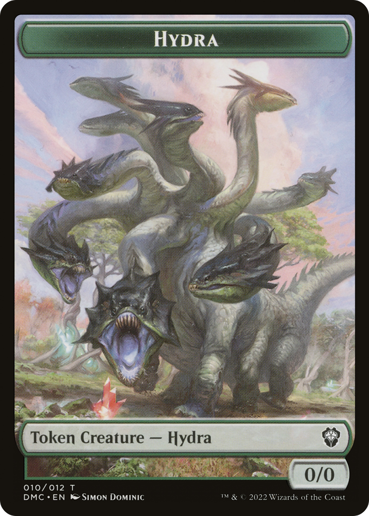 Hydra (TDMC-010) [Tokens] Dominaria United Commander Tokens MTG Single Wizards of the Coast
