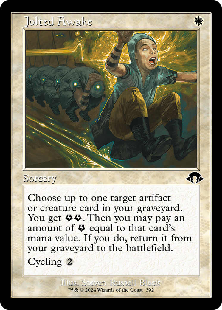 Jolted Awake (MH3-392) [Modern Horizons 3] Foil MTG Single Modern Horizons 3
