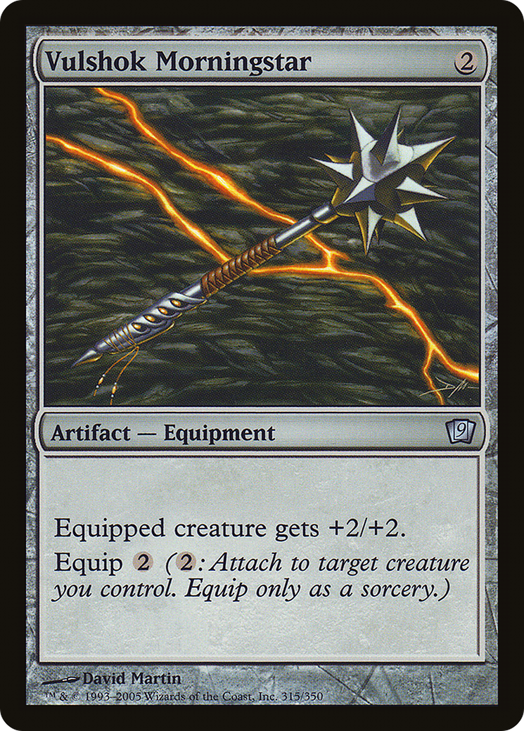 Vulshok Morningstar (9ED-315) [9th Edition] Foil MTG Single Wizards of the Coast