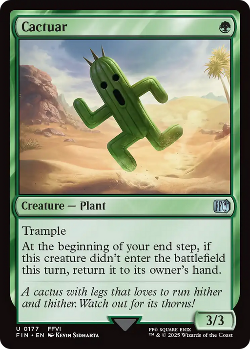 Cactuar (FIN-177) [FINAL FANTASY] MTG Single Wizards of the Coast