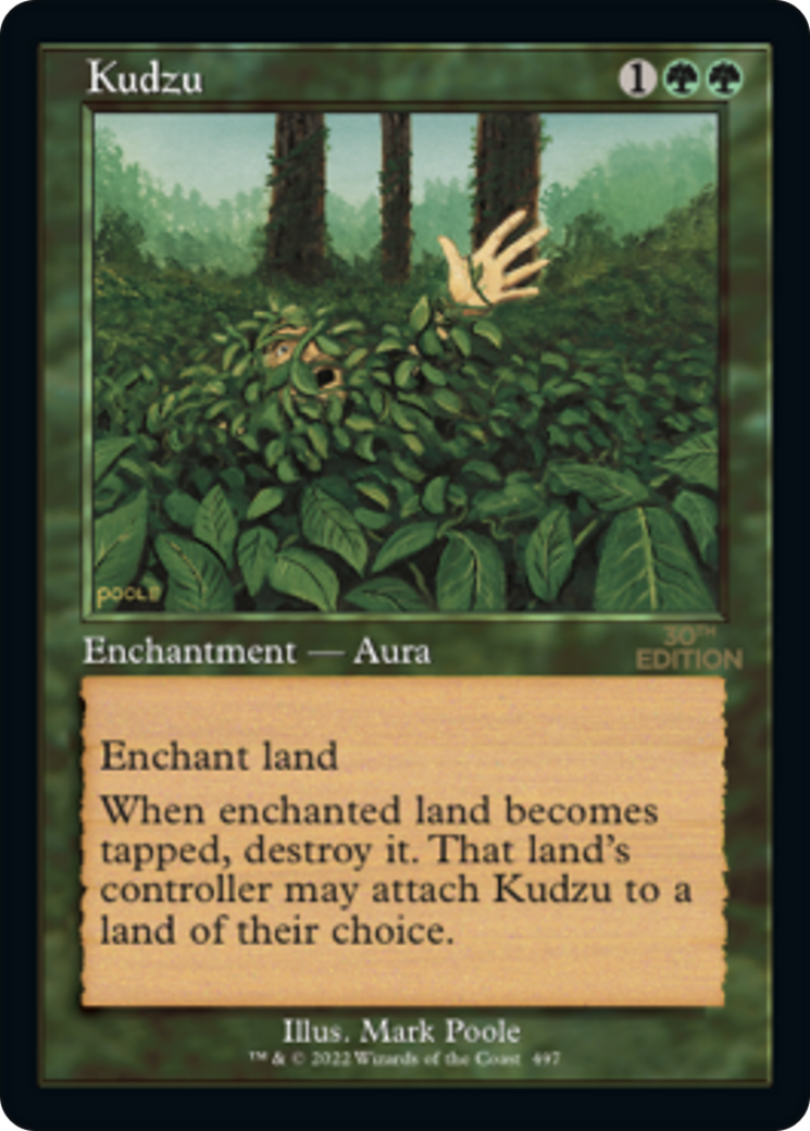 Kudzu (30A-497) [30th Anniversary Edition] MTG Single Wizards of the Coast