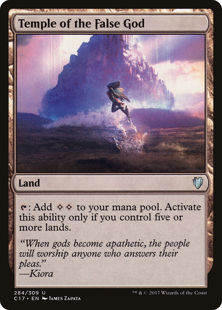 Temple of the False God (C17-284) [Commander 2017] MTG Single Wizards of the Coast