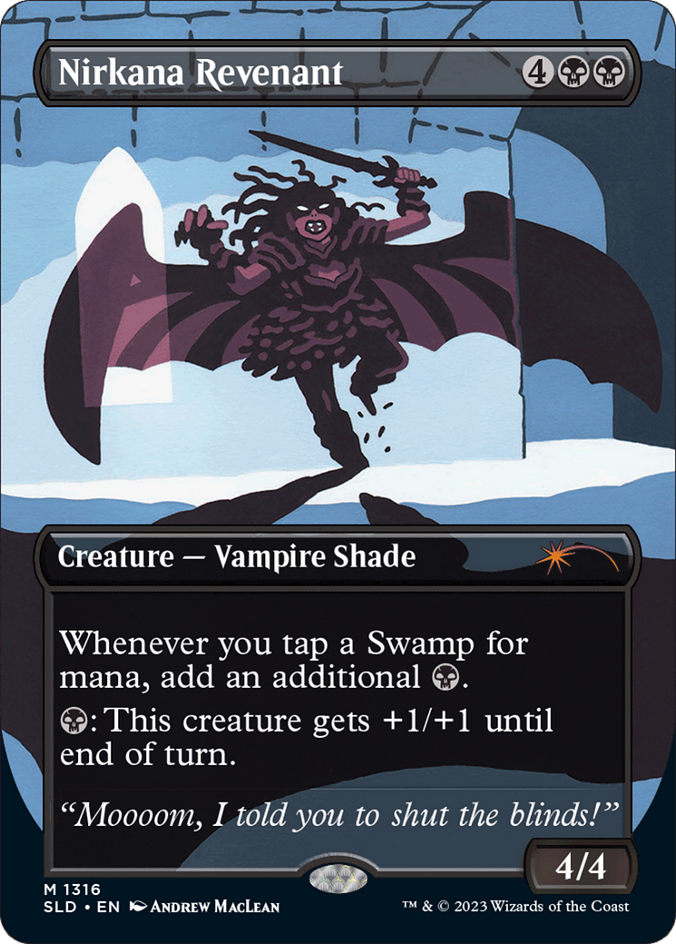 Nirkana Revenant (SLD-1316) [Secret Lair] Drop (Borderless) MTG Single Wizards of the Coast