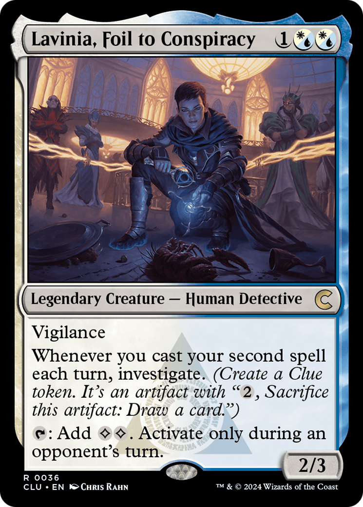 Lavinia, Foil to Conspiracy (CLU-036) [Ravnica: Clue Edition] MTG Single Wizards of the Coast
