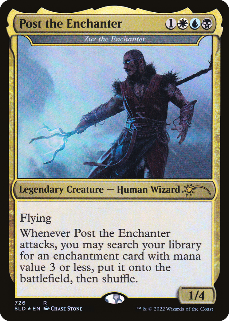 Zur the Enchanter - Post the Enchanter [Secret Lair Drop Promos] MTG Single Magic: The Gathering