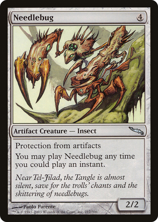 Needlebug (MRD-217) [Mirrodin] MTG Single Wizards of the Coast