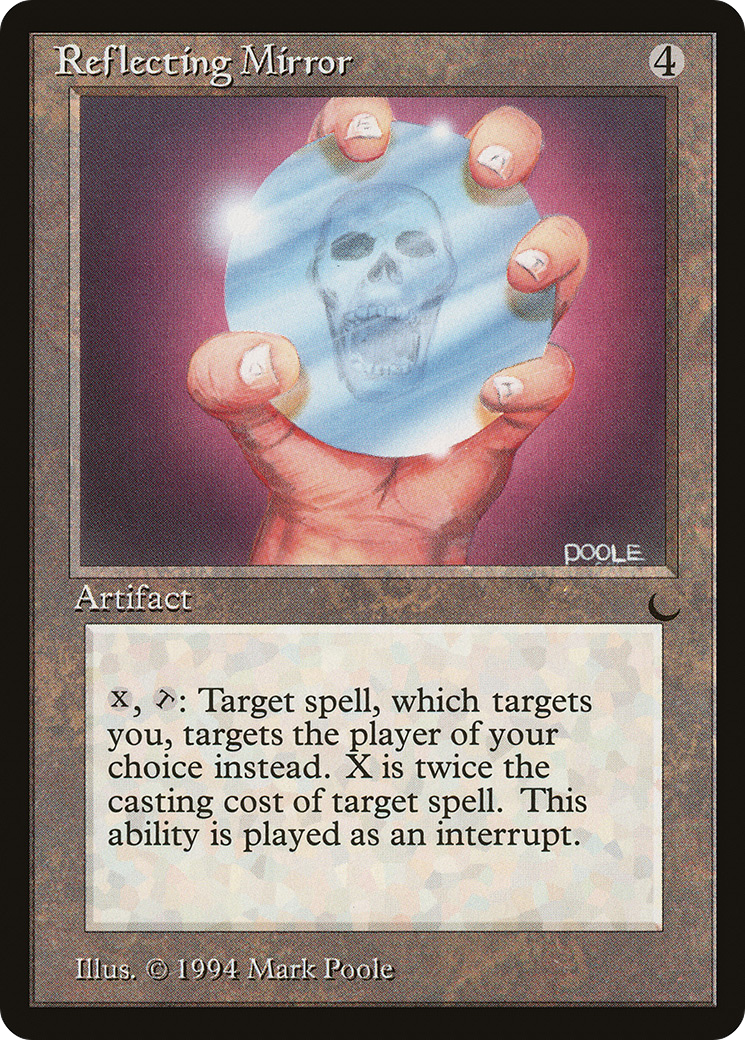 Reflecting Mirror (DRK-106) [Oldschool] The Dark MTG Single Wizards of the Coast