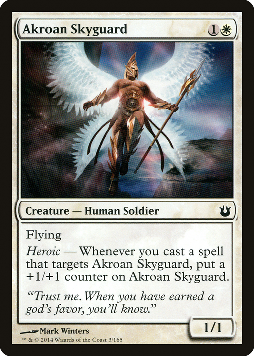 Akroan Skyguard (BNG-003) [Born of the Gods] MTG Single Wizards of the Coast