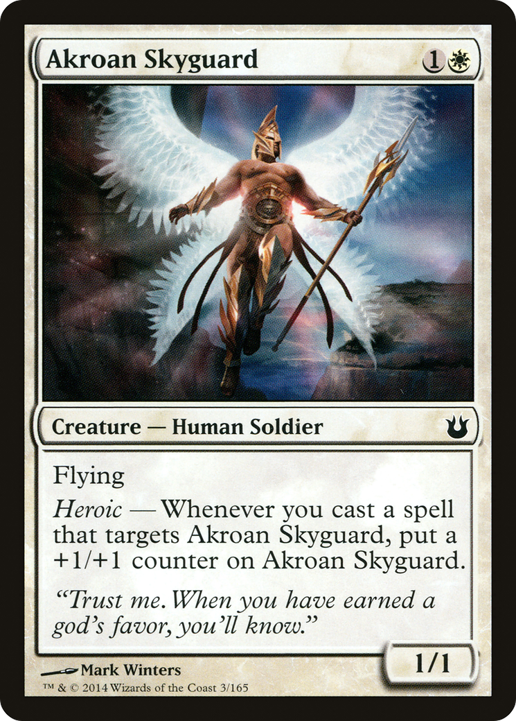 Akroan Skyguard (BNG-003) [Born of the Gods] Foil MTG Single Wizards of the Coast