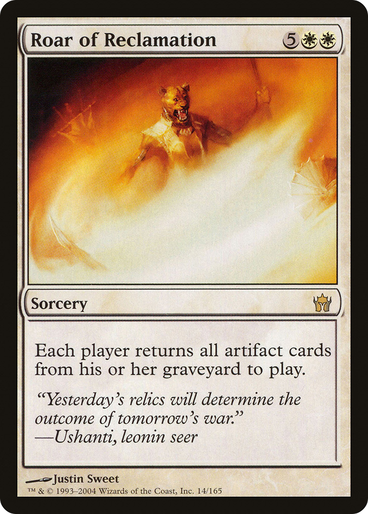 Roar of Reclamation (5DN-014) [Fifth Dawn] MTG Single Wizards of the Coast