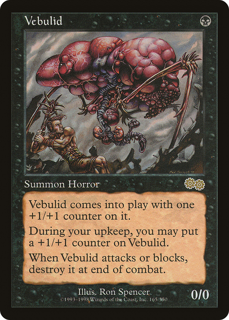 Vebulid (USG-165) [Urza's Saga] MTG Single Wizards of the Coast