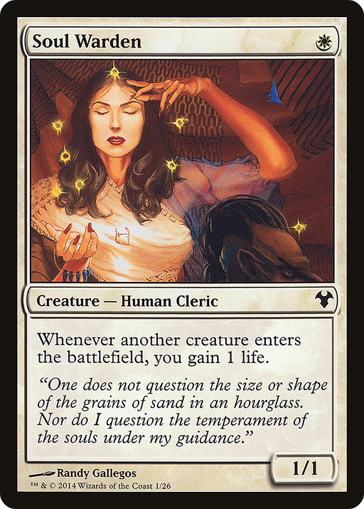 Soul Warden (MD1-001) [Misc] Modern Event Deck 2014 MTG Single Wizards of the Coast