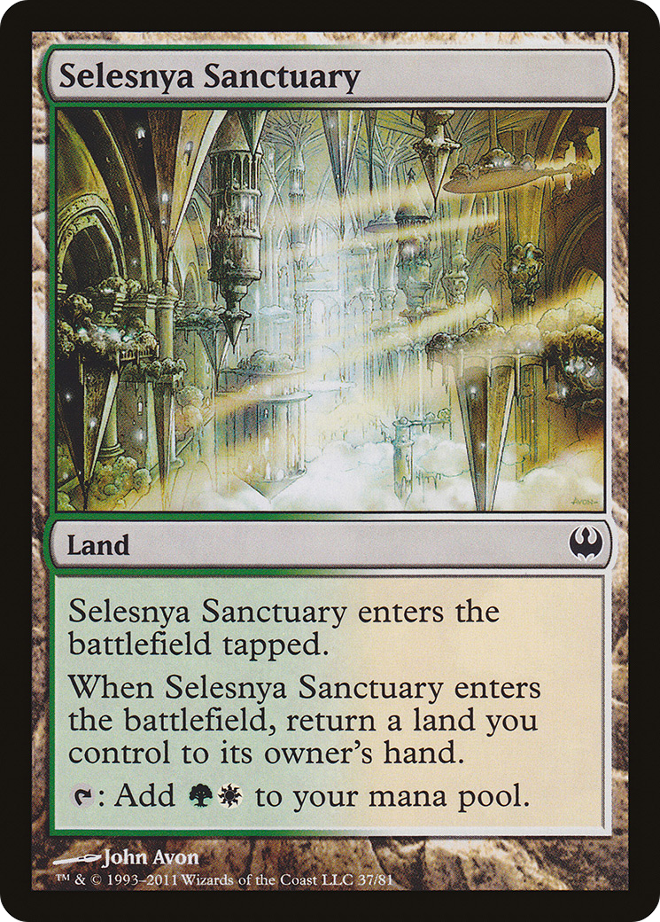 Selesnya Sanctuary (DDG-037) [Misc] Duel Decks: Knights vs. Dragons MTG Single Wizards of the Coast