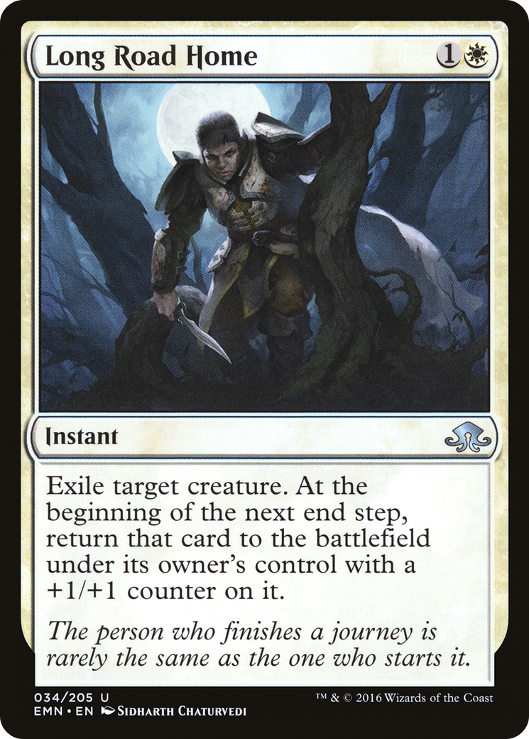 Long Road Home (EMN-034) [Eldritch Moon] MTG Single Wizards of the Coast