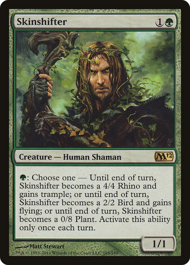 Skinshifter (M12-195) [Magic 2012] Foil MTG Single Wizards of the Coast