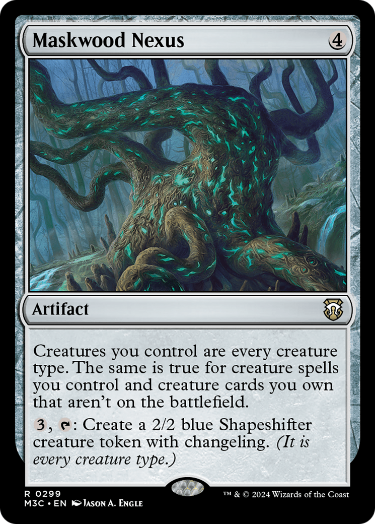 Maskwood Nexus (M3C-299) [Modern Horizons 3 Commander] MTG Single Wizards of the Coast